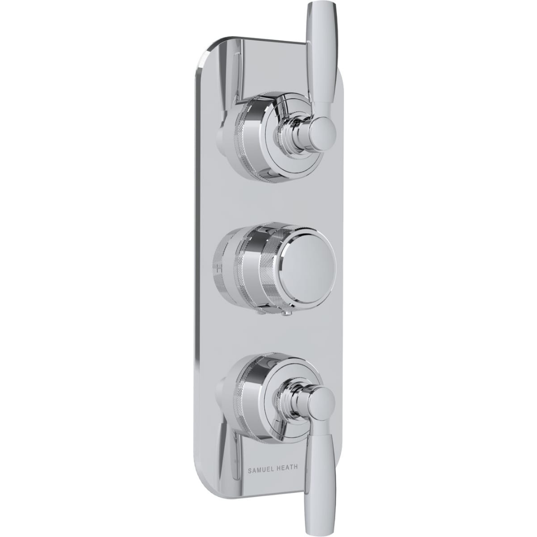 ONE HUNDRED THERMOSTATIC SHOWER MIXER 2 OUTLET HANDLE