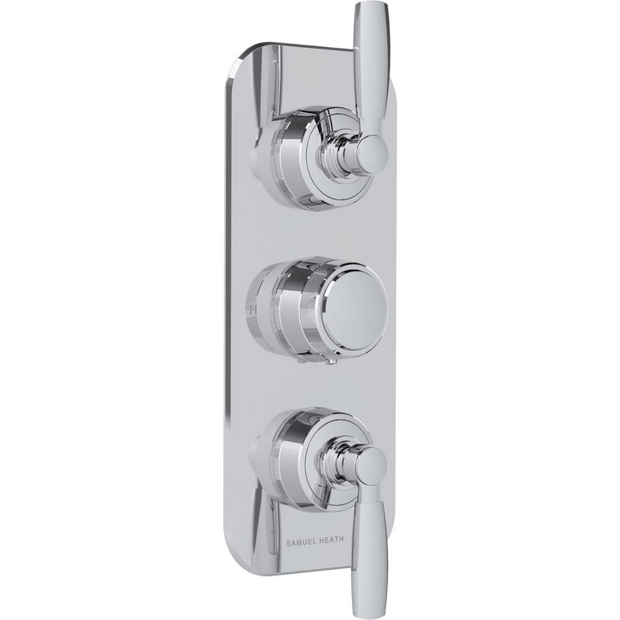 ONE HUNDRED THERMOSTATIC SHOWER MIXER 2 OUTLET HANDLE