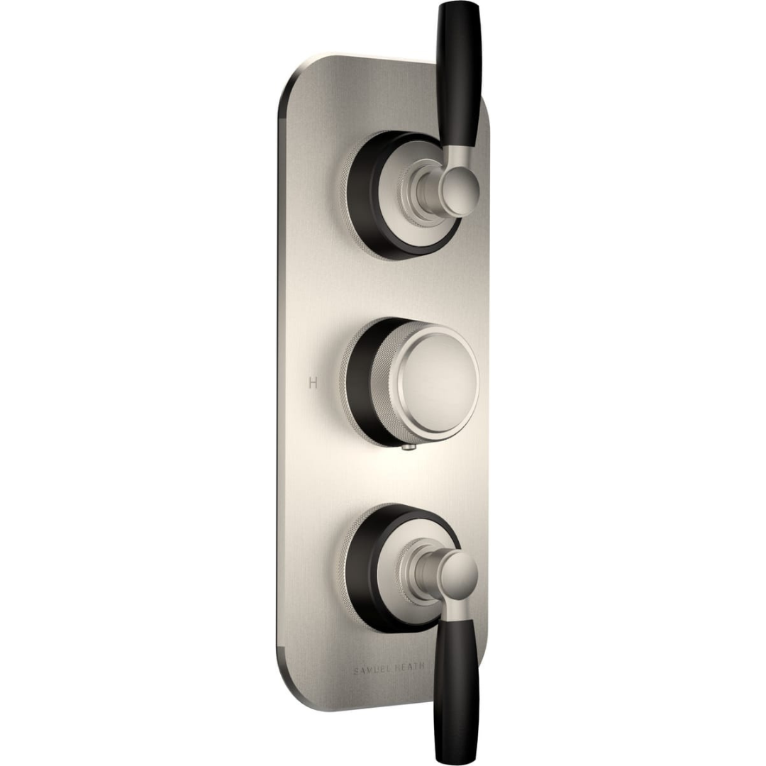 ONE HUNDRED THERMOSTATIC SHOWER MIXER 2 OUTLET HANDLE