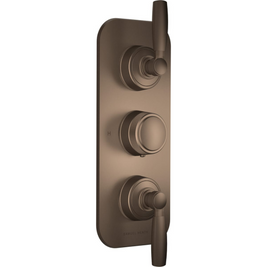 ONE HUNDRED THERMOSTATIC SHOWER MIXER 2 OUTLET HANDLE