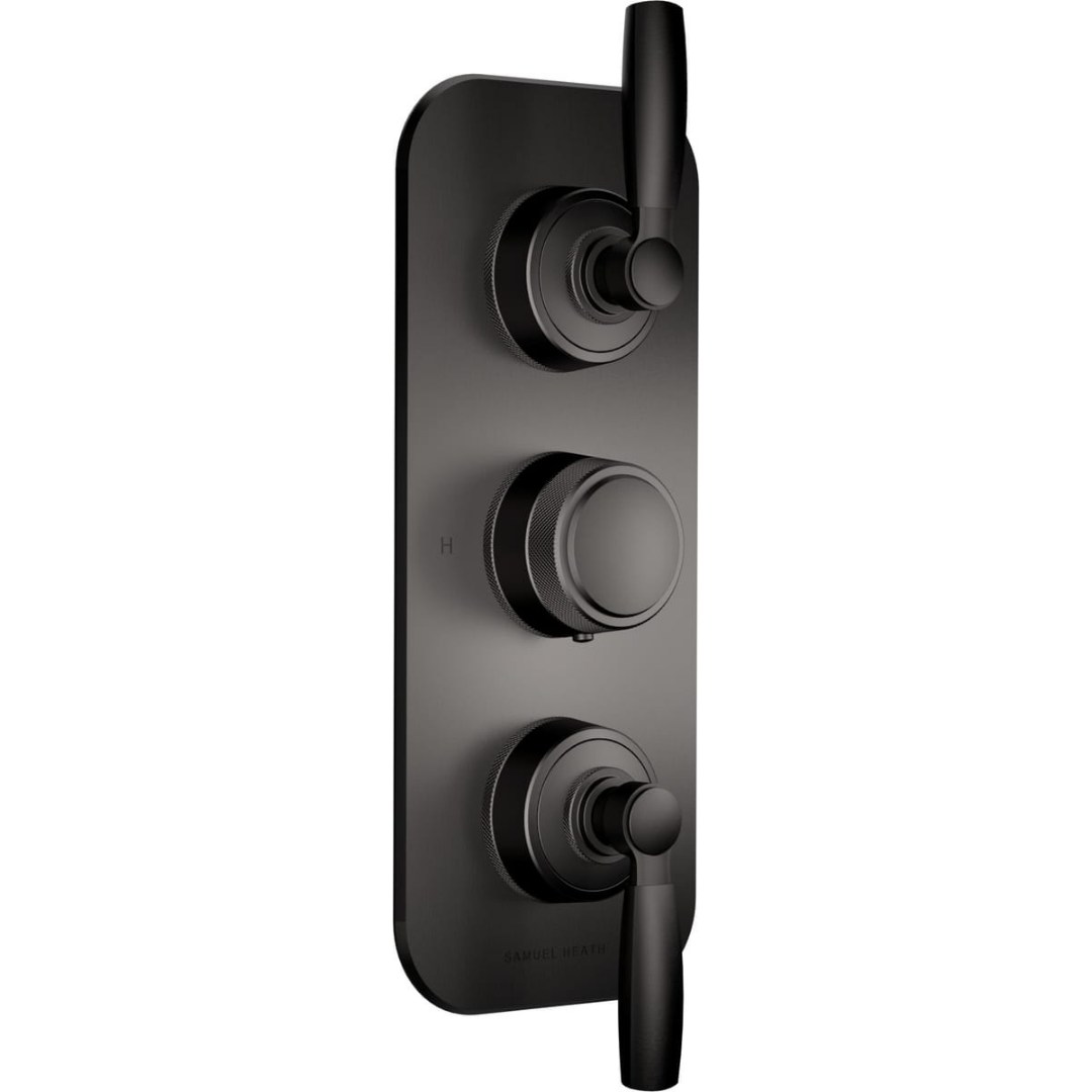 ONE HUNDRED THERMOSTATIC SHOWER MIXER 2 OUTLET HANDLE