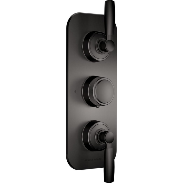 ONE HUNDRED THERMOSTATIC SHOWER MIXER 2 OUTLET HANDLE
