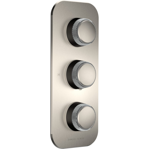 ONE HUNDRED THERMOSTATIC SHOWER MIXER 2 OUTLET HANDLE