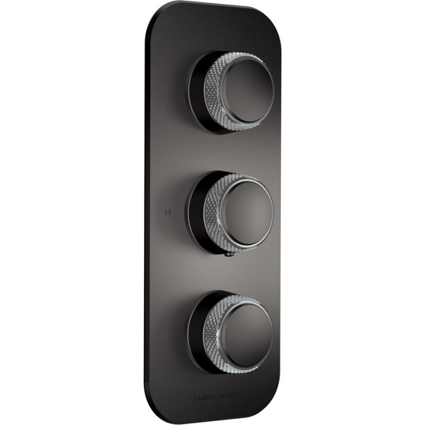 ONE HUNDRED THERMOSTATIC SHOWER MIXER 2 OUTLET HANDLE