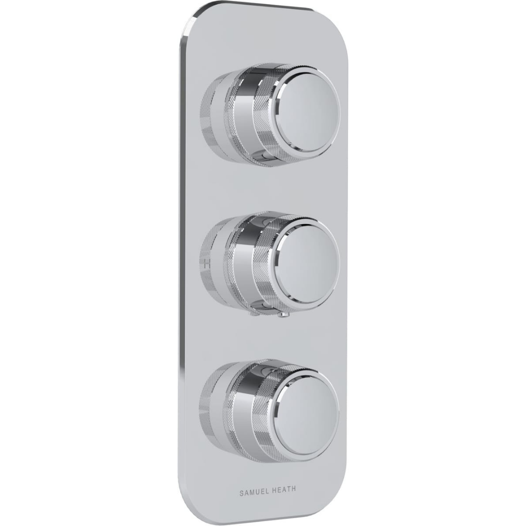 ONE HUNDRED THERMOSTATIC SHOWER MIXER 2 OUTLET HANDLE