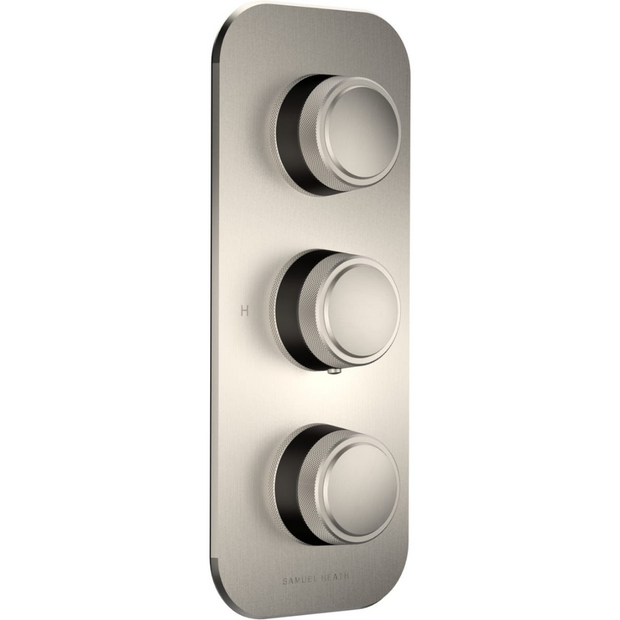 ONE HUNDRED THERMOSTATIC SHOWER MIXER 2 OUTLET HANDLE