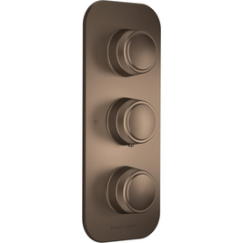ONE HUNDRED THERMOSTATIC SHOWER MIXER 2 OUTLET HANDLE