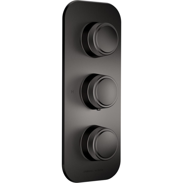 ONE HUNDRED THERMOSTATIC SHOWER MIXER 2 OUTLET HANDLE