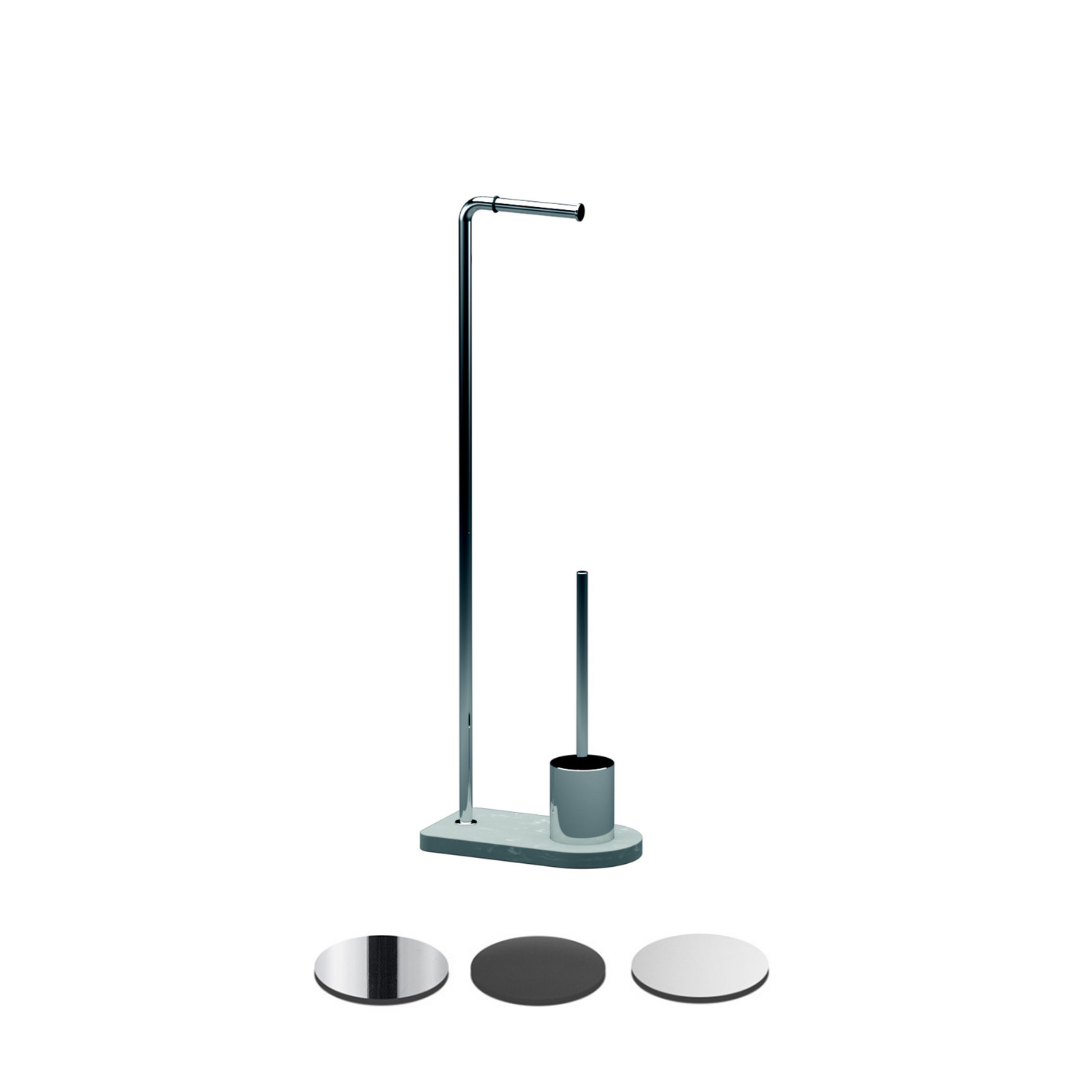 NOMAD STANDING WC ROLL-BRUSH SET