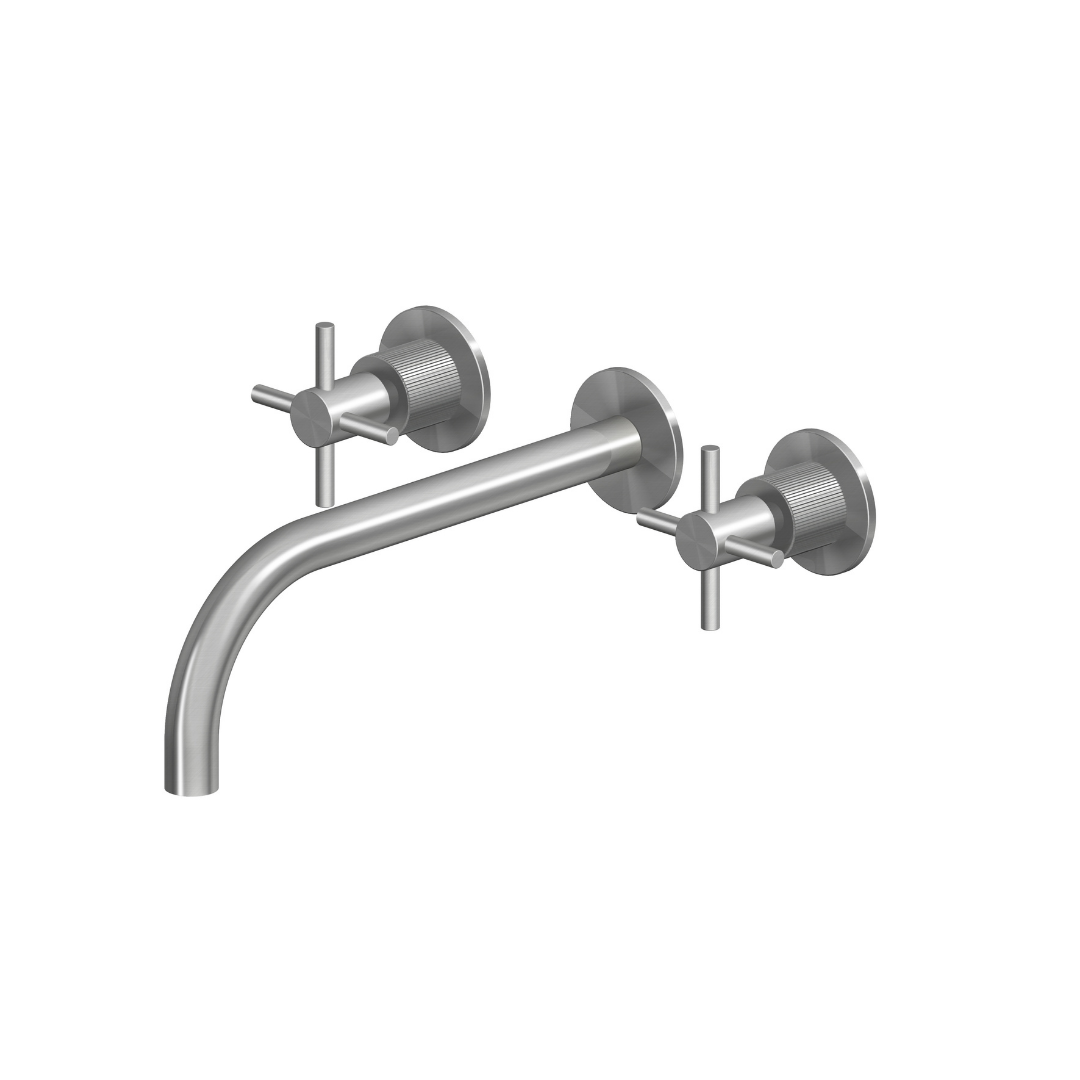HELM 3TH WALL MOUNTED BASIN MIXER 230MM