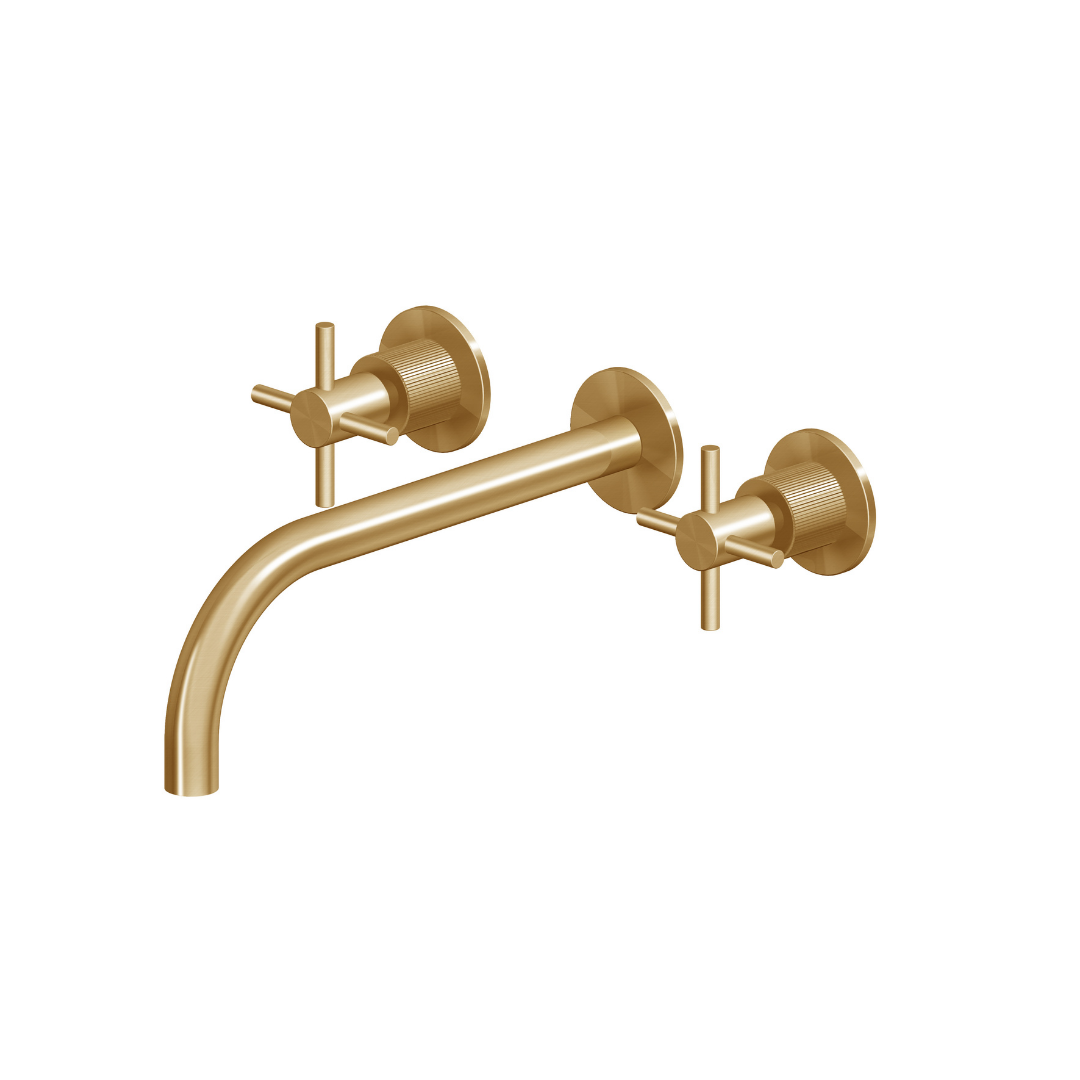HELM 3TH WALL MOUNTED BASIN MIXER 230MM