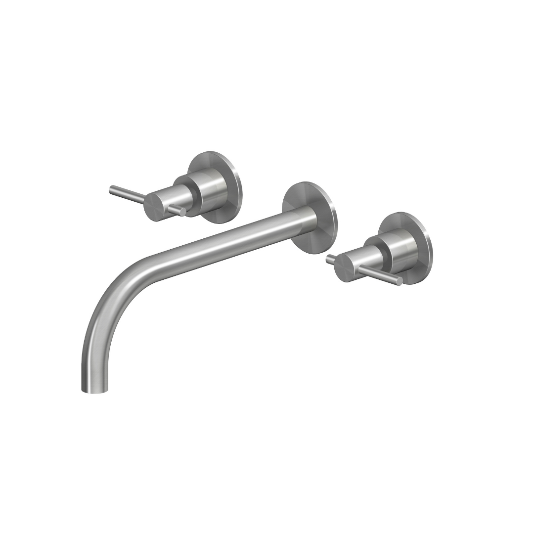 HELM 3TH WALL MOUNTED BASIN MIXER 230MM
