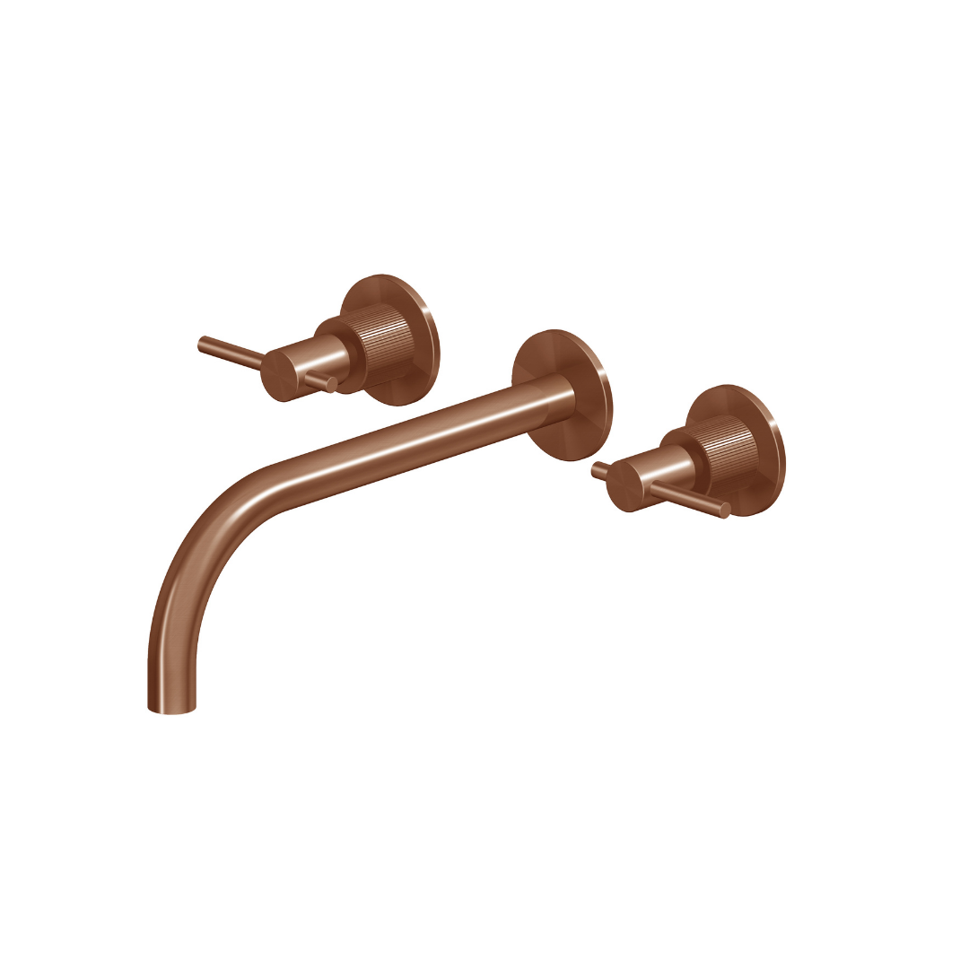 HELM 3TH WALL MOUNTED BASIN MIXER 230MM