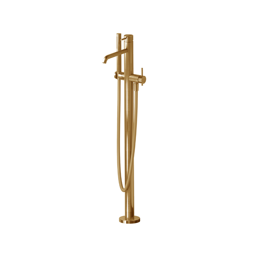HELM FREE STANDING SINGLE LEVER BATH MIXER WITH SHOWER