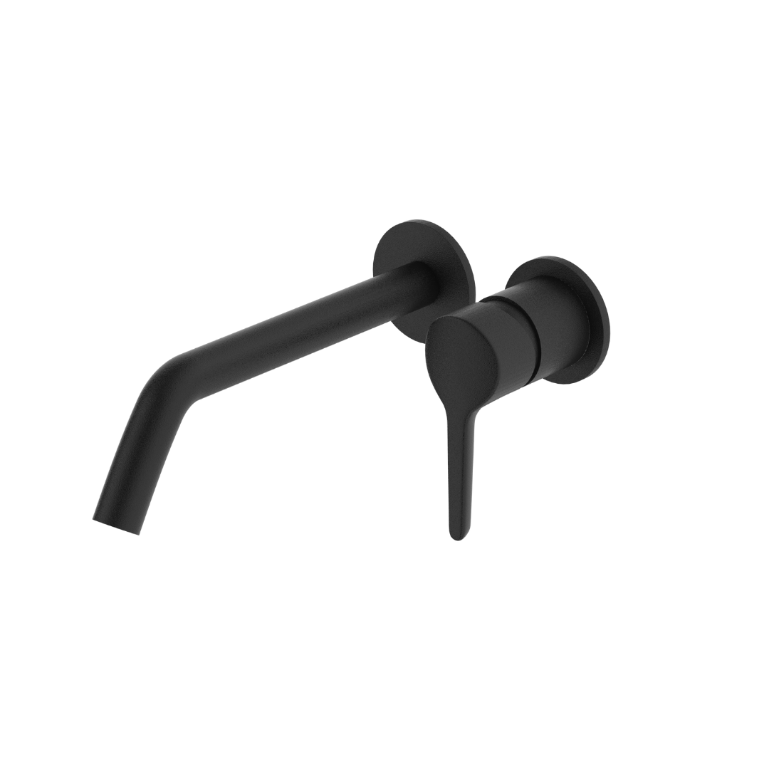 MEDAMEDA WALL MOUNTED BASIN MIXER 215MM