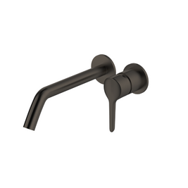 MEDAMEDA WALL MOUNTED BASIN MIXER 215MM