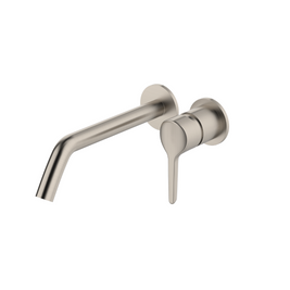MEDAMEDA WALL MOUNTED BASIN MIXER 215MM