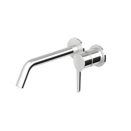 MEDAMEDA WALL MOUNTED BASIN MIXER 215MM
