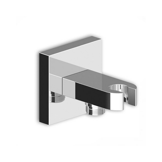 ZUCCHETTI SQUARE WALL ELBOW ROUND W/BRACKET