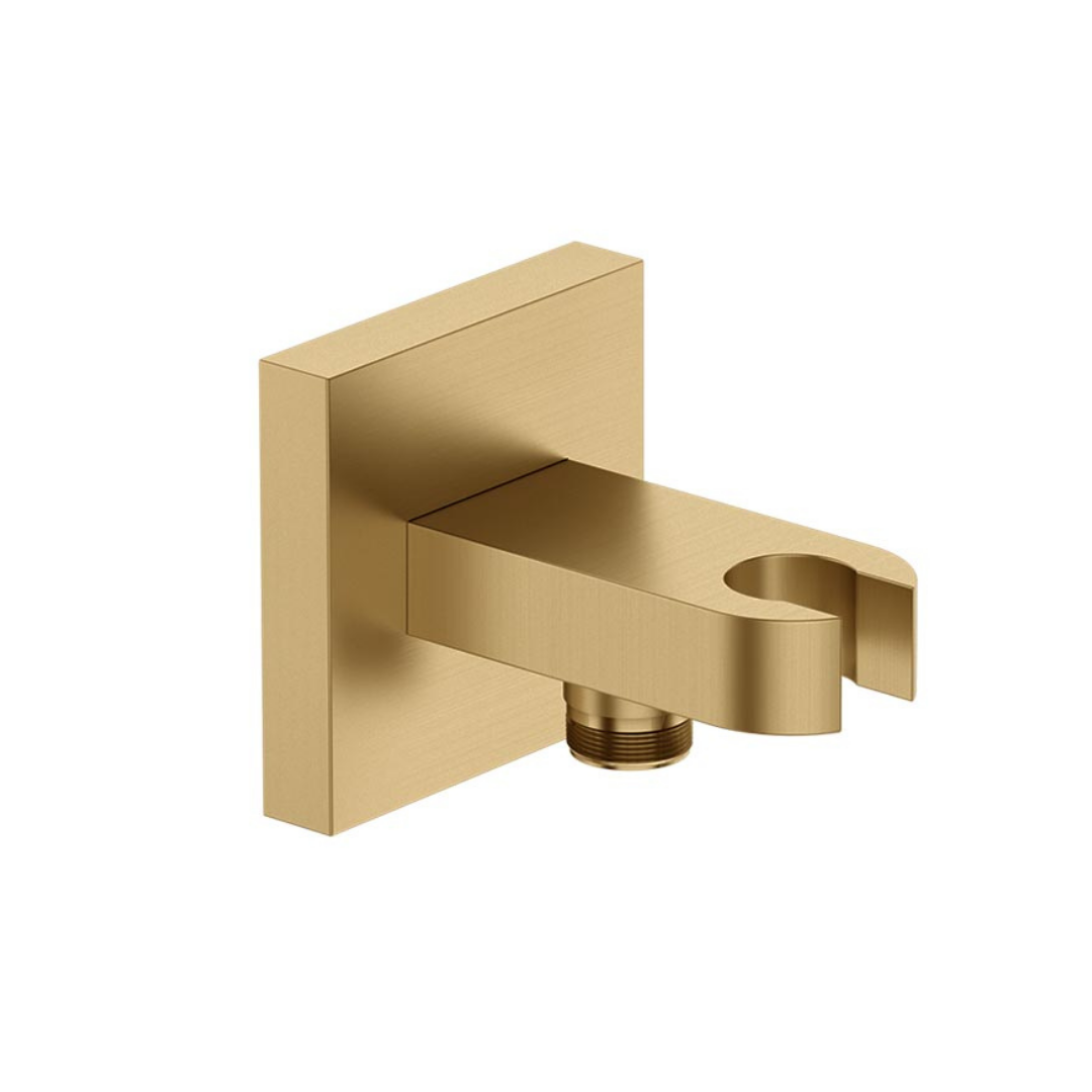 ZUCCHETTI SQUARE WALL ELBOW ROUND W/BRACKET