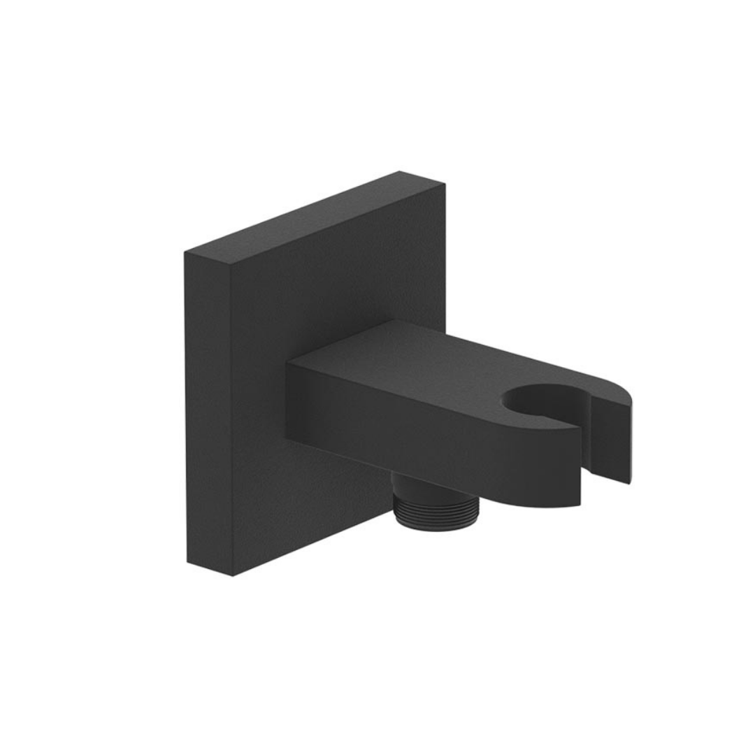 ZUCCHETTI SQUARE WALL ELBOW ROUND W/BRACKET