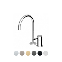 PAN 2TH BASIN MIXER HIGH SPOUT