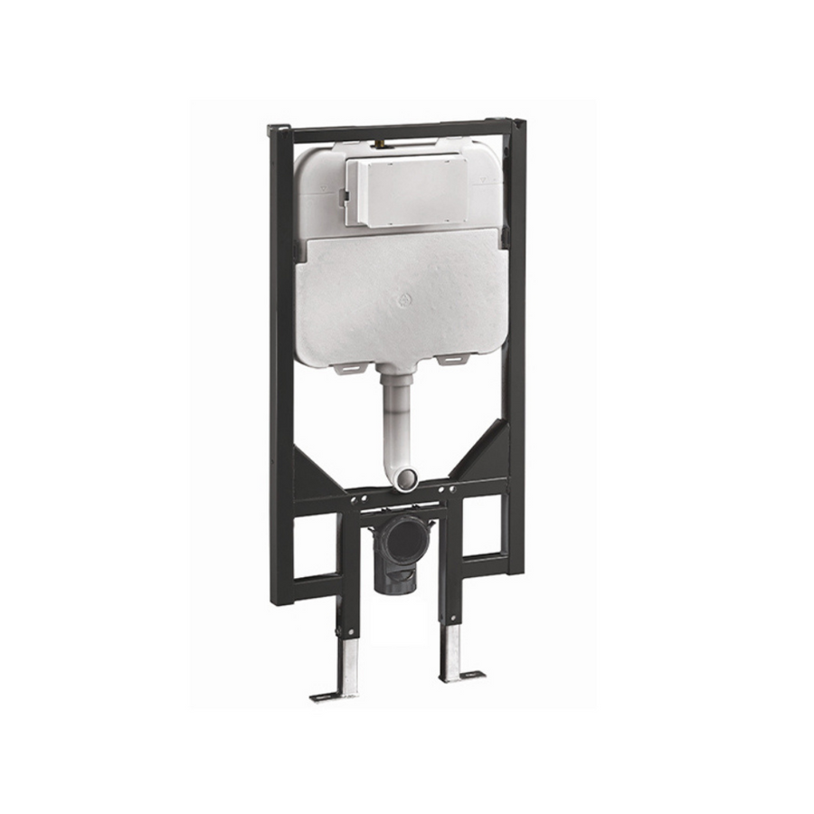 FRONT FLUSH MECHANICAL INWALL CISTERN WITH METAL FRAME
