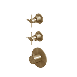 HELM THERMOSTATIC SHOWER MIXER 2 STOP VALVES