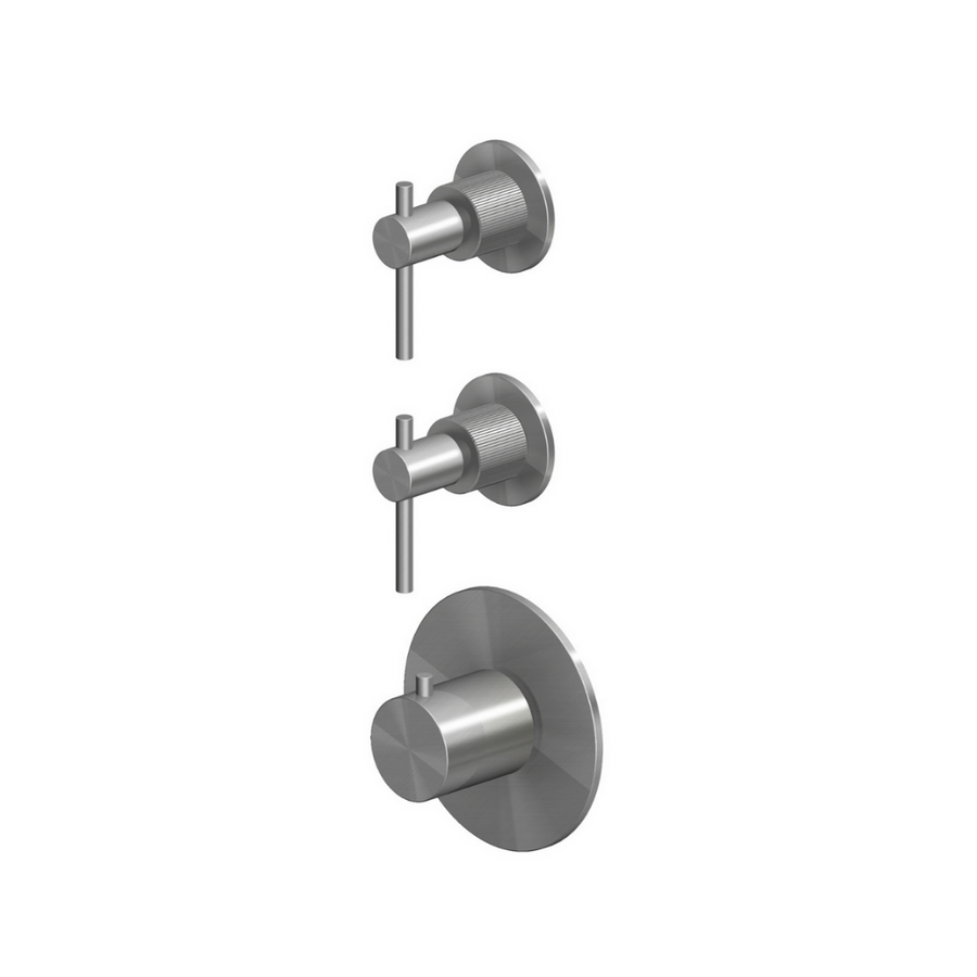 HELM THERMOSTATIC SHOWER MIXER 2 STOP VALVES