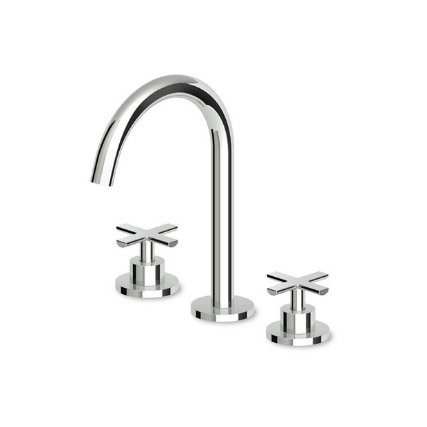 GILL 3TH GOOSE NECK BASIN MIXER