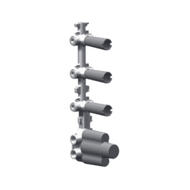 ZUCCHETTI BUILT IN PART - THERMO SHOWR MIX 3 OUTLET W/STOP VALVE