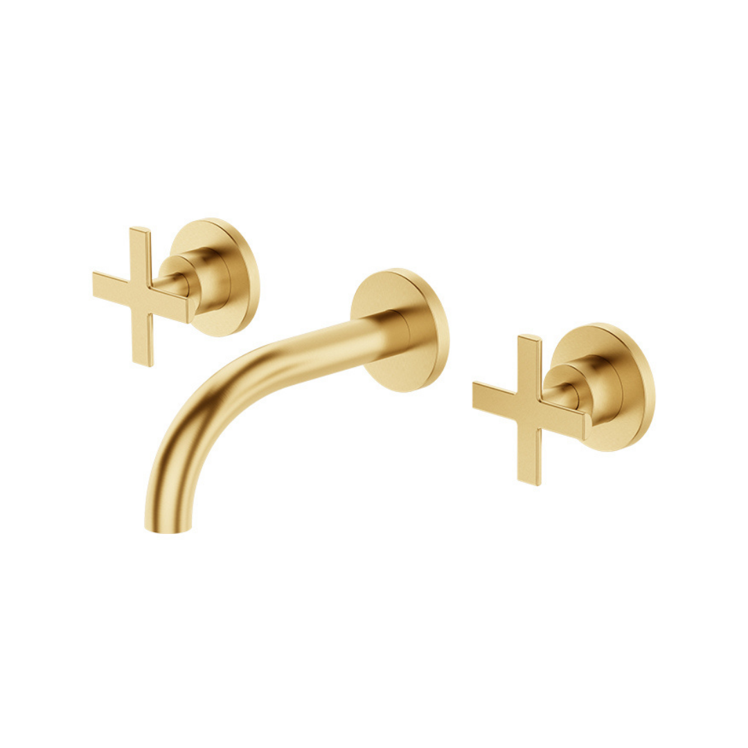 GILL 3TH WALL MOUNTED BASIN MIXER 160MM