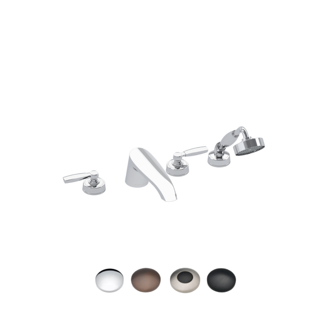 ONE HUNDRED 4TH BATH MIXER WITH HAND SHOWER