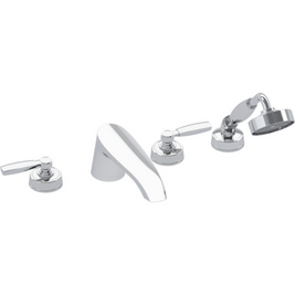 ONE HUNDRED 4TH BATH MIXER WITH HAND SHOWER