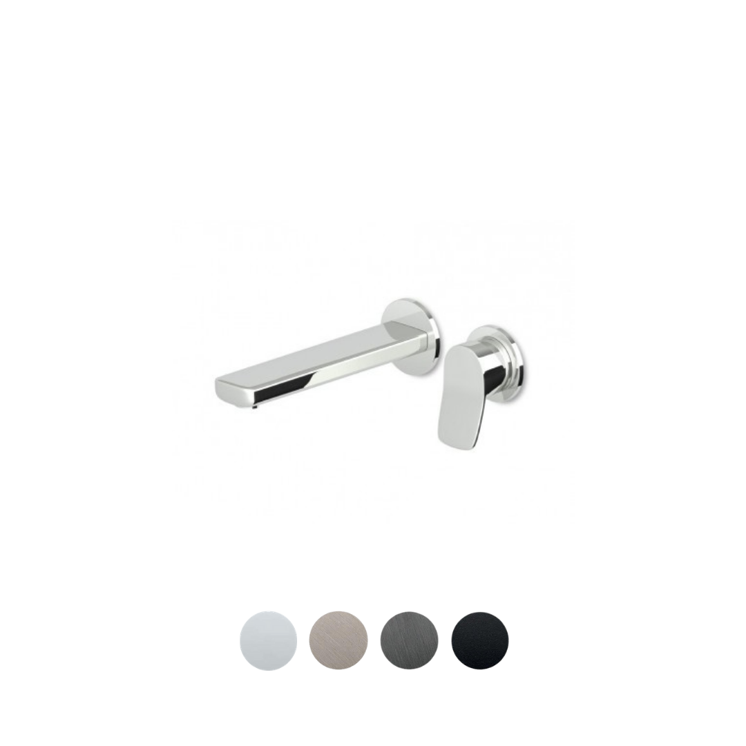 BRIM WALL MOUNTED BASIN MIXER 180MM
