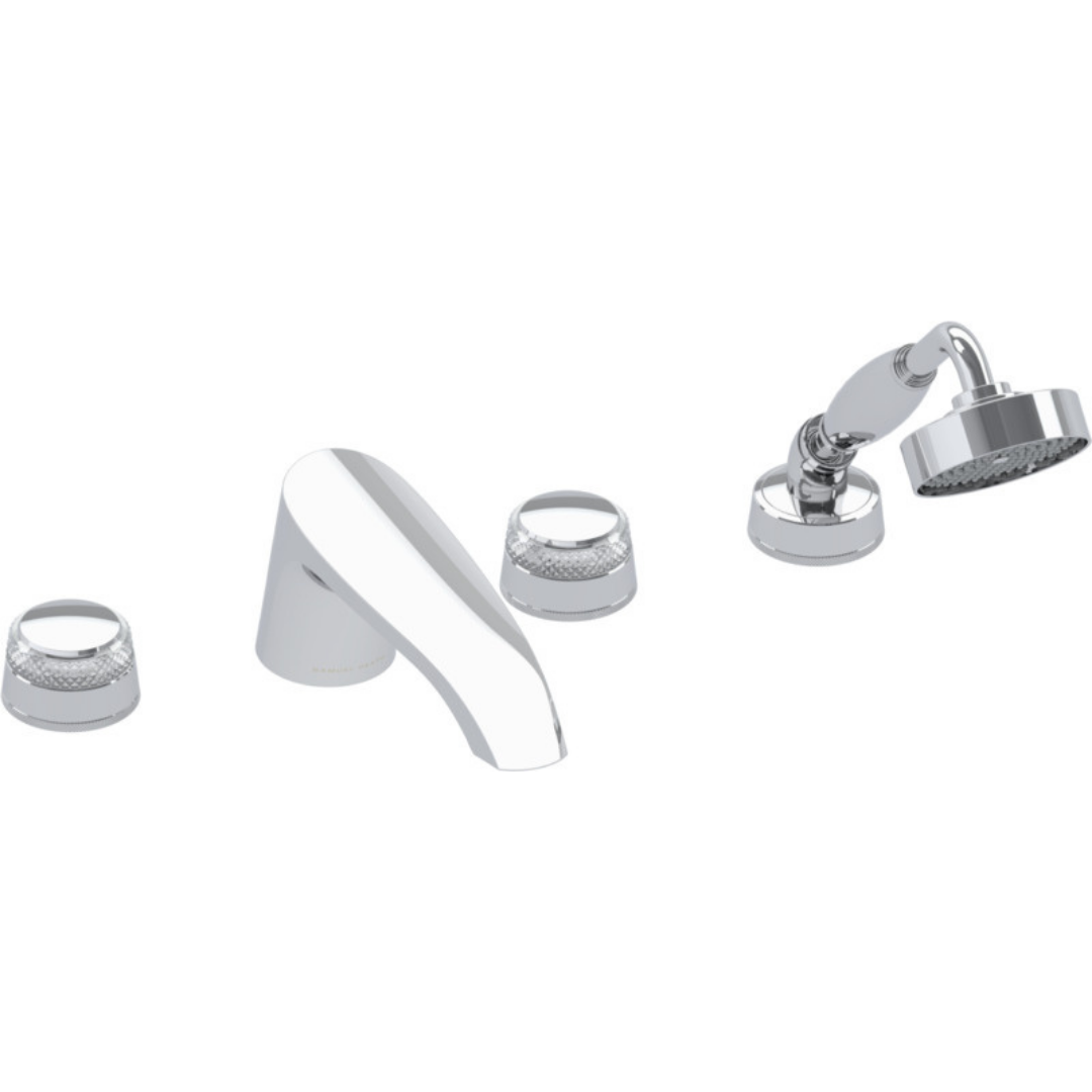 ONE HUNDRED 4TH BATH MIXER WITH HAND SHOWER