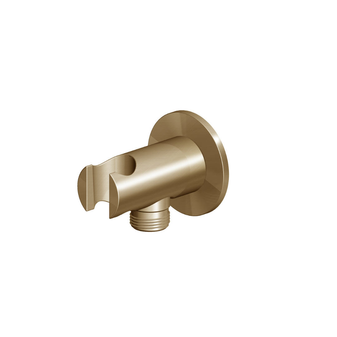HELM WALL MOUNTED SHOWER SUPPORT & HOSE CONNECTION