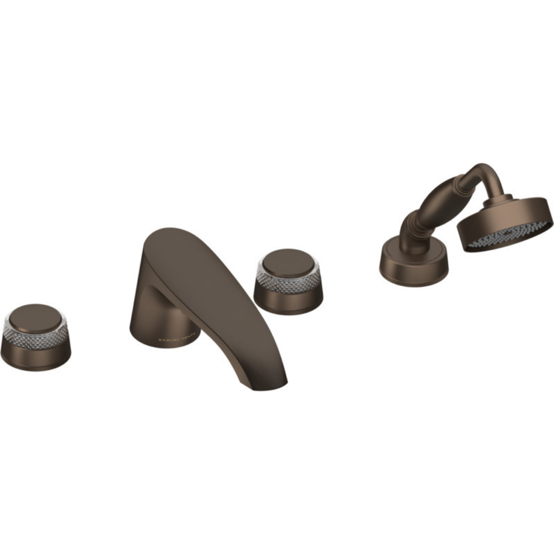 ONE HUNDRED 4TH BATH MIXER WITH HAND SHOWER