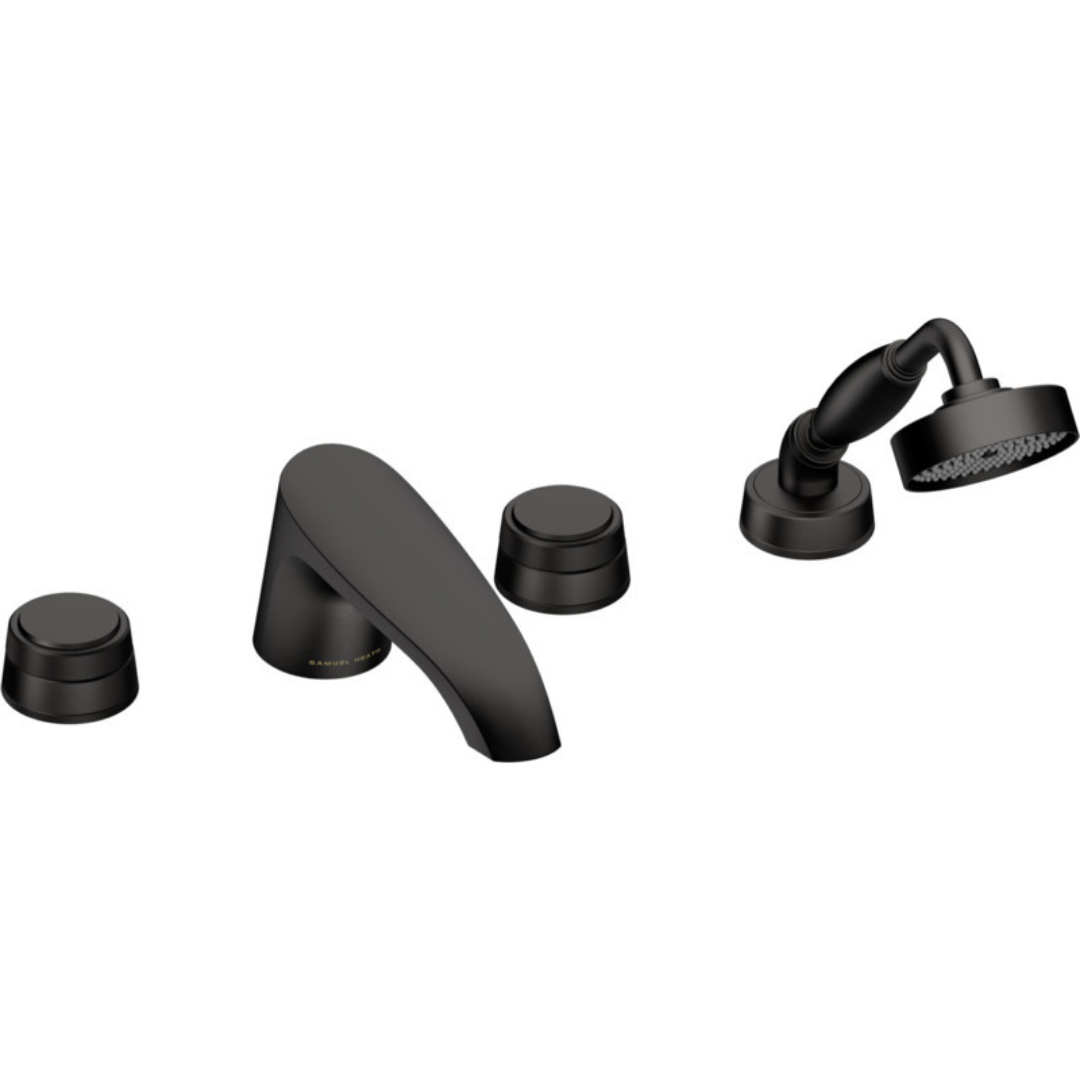 ONE HUNDRED 4TH BATH MIXER WITH HAND SHOWER