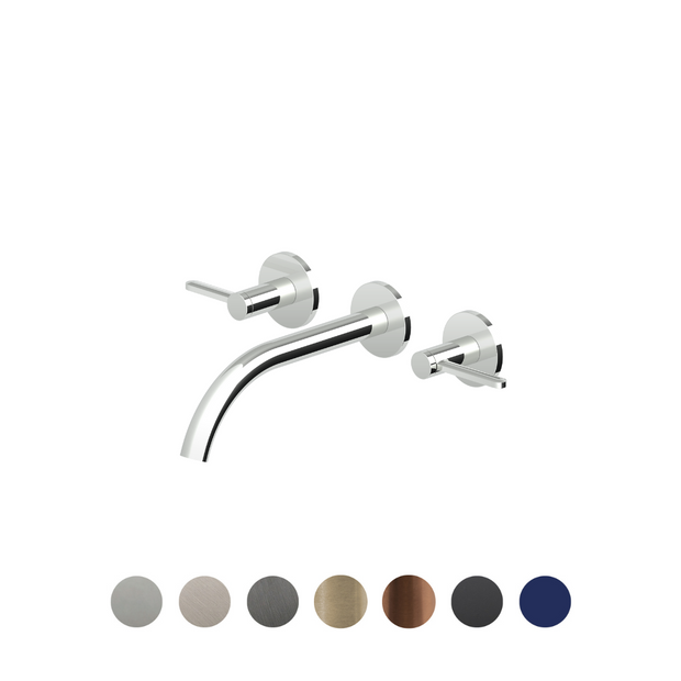 ISY22 3TH WALL MOUNTED BASIN MIXER 210MM