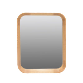 OAK FRAME RECTANGULAR MIRROR 400X60X500MM NATURAL
