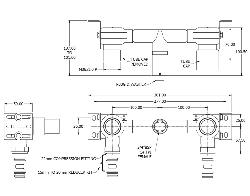 STYLE MODERNE 3TH REQUIRED INTERNAL PART