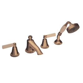 STYLE MODERNE 4TH DECK MOUNT BATH SHOWER MIXER