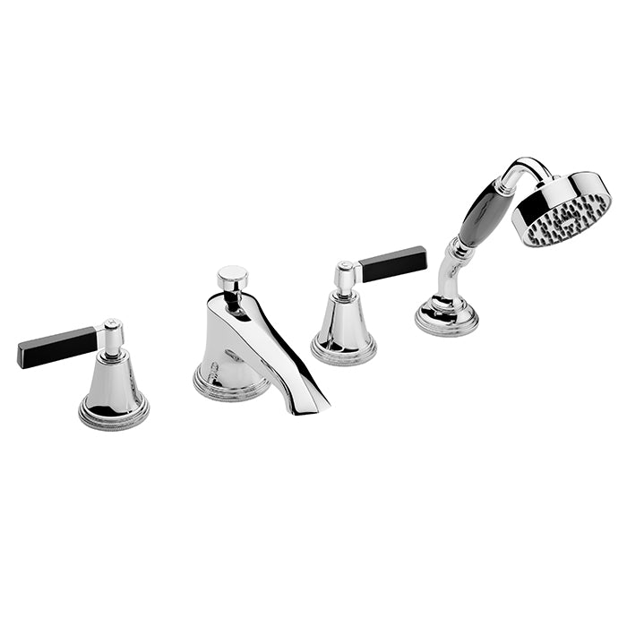 STYLE MODERNE 4TH DECK MOUNT BATH SHOWER MIXER