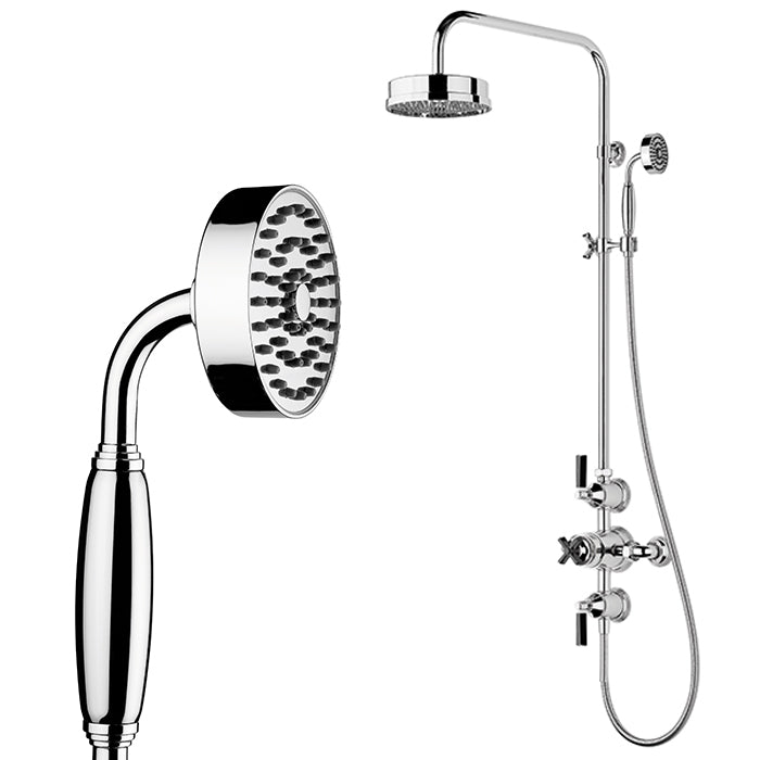STYLE MODERNE 2 X STOP THERMOSTATIC COLUMN SHOWER