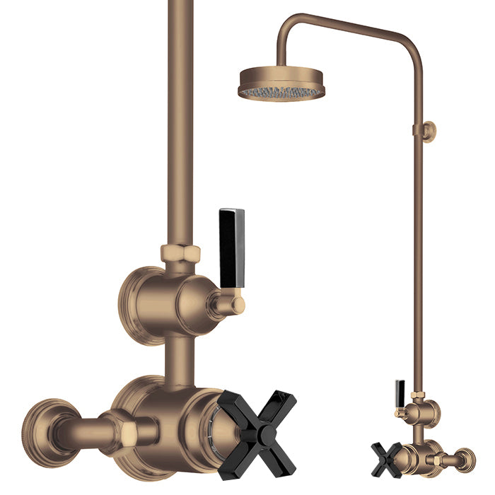 STYLE MODERNE 1 X STOP THERMOSTATIC COLUMN SHOWER