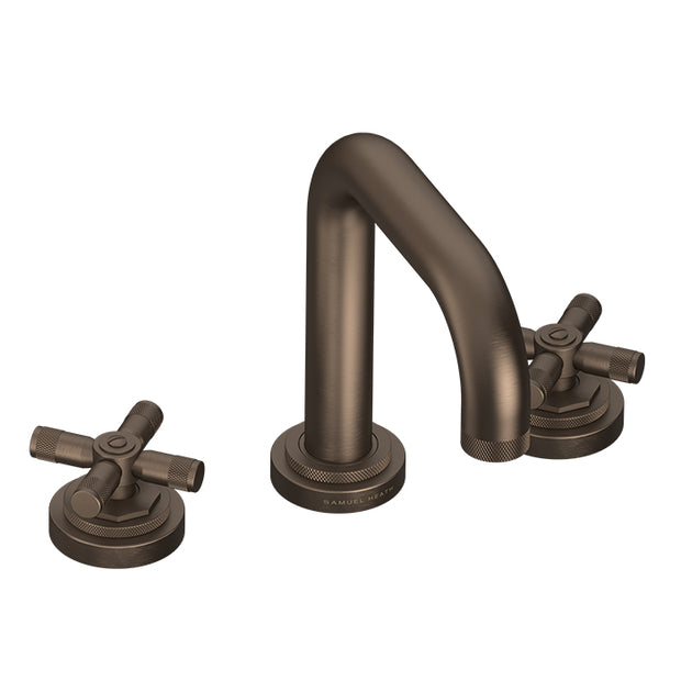 LANDMARK INDUSTRIAL 3TH BASIN MIXER W/PUW MEDIUM CROSS HANDLE