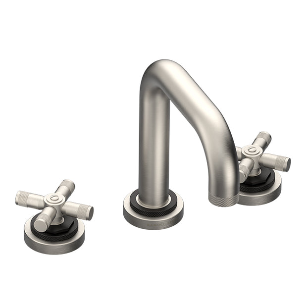 LANDMARK INDUSTRIAL 3TH BASIN MIXER W/PUW MEDIUM CROSS HANDLE