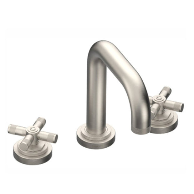 LANDMARK INDUSTRIAL 3TH BASIN MIXER W/PUW MEDIUM CROSS HANDLE