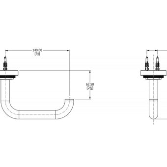 LANDMARK INDUSTRIAL TOILET ROLL HOLDER RH